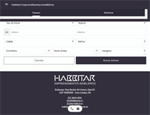 Tablet Screenshot of habbitar.com.br